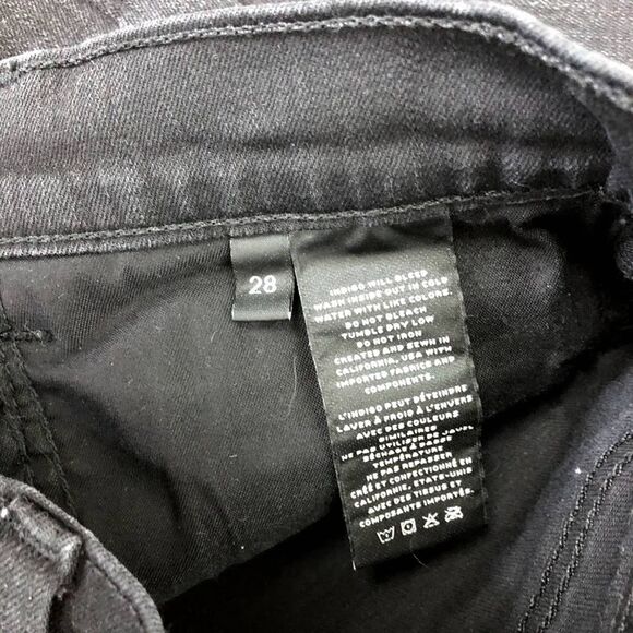 J BRAND Black Jeans Ruby Cigarette High - Picture 5 of 6
